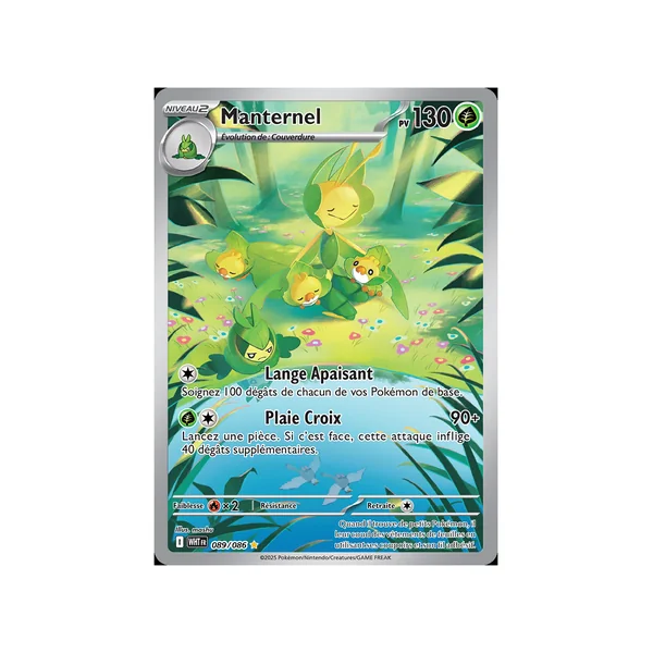 Carte Pokémon Manternel 089/086 AR Flamme Blanche