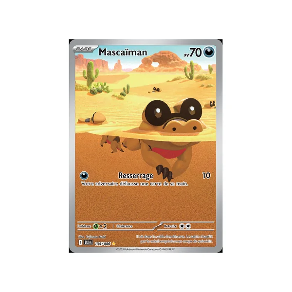 Carte Pokémon Mascaïman 135/086 AR Foudre Noire