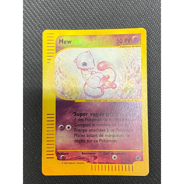 Carte Pokémon Mew 19/165 Holo reverse Wizard expédition