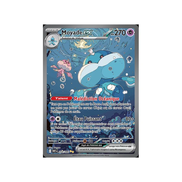 Carte Pokémon Moyade-ex 168/086 Alternative Flamme Blanche