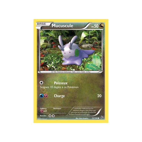 Carte Pokémon Mucuscule 72/106 Commune Étincelles