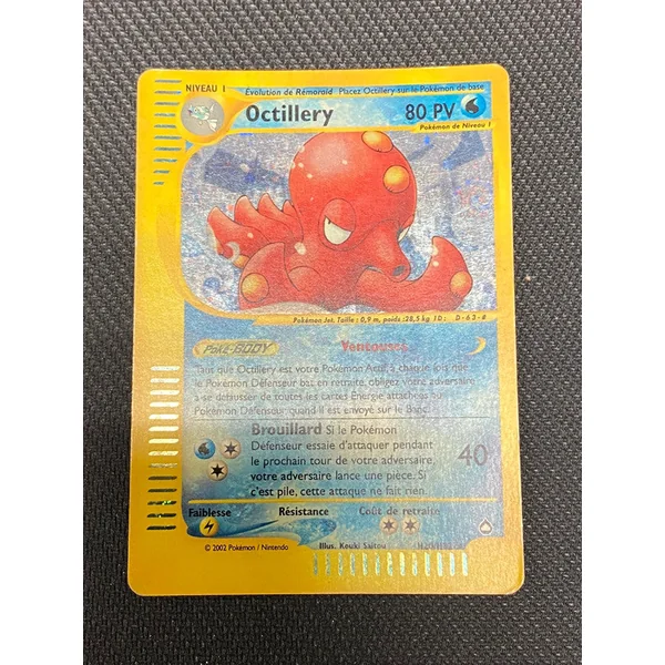 Carte Pokémon Octillery H20/H32 Holo Wizard Aquapolis