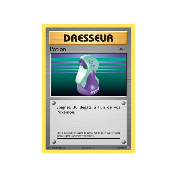 Carte Pokémon Potion 83/108 Peu commune Évolutions