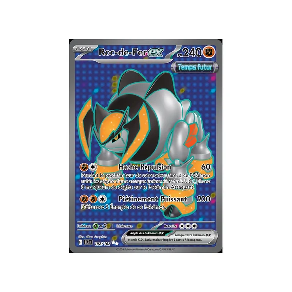 Carte Pokémon Roc-de-Fer-ex 192/162 Ultra Rare Forces Temporelles