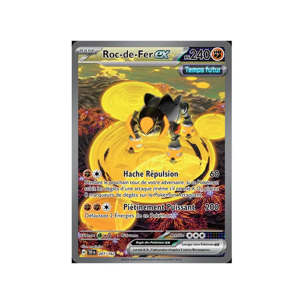 Carte Pokémon Roc-de-Fer-ex 207/162 Alternative Forces Temporelles