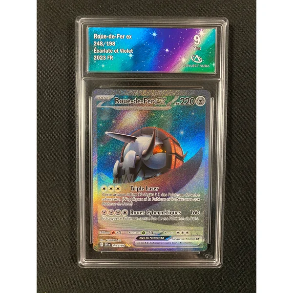 Carte Pokémon Roue-de-fer ex 248/196 Ecarlate et Violet Collect Aura 9