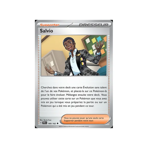 Carte Pokémon Salvio 160/162 Peu commune Forces Temporelles