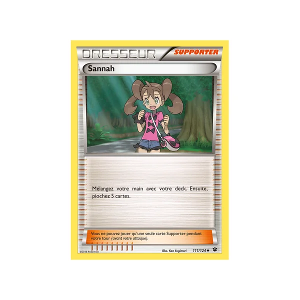Carte Pokémon Sannah 111/124 Peu commune Impact des Destins