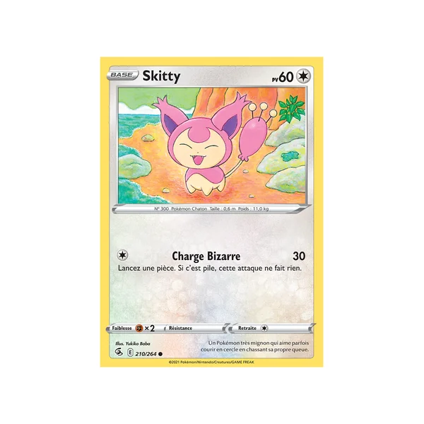Carte Pokémon Skitty 210/264 Commune Poing de Fusion