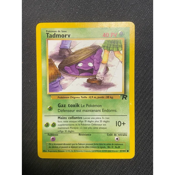 Carte Pokémon Tadmorv 57/82 Team Rocket