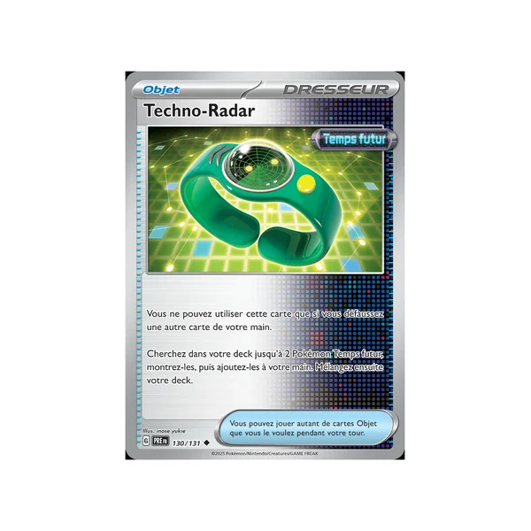 Carte Pokémon Techno-Radar 130/131 Peu commune Évolutions Prismatiques