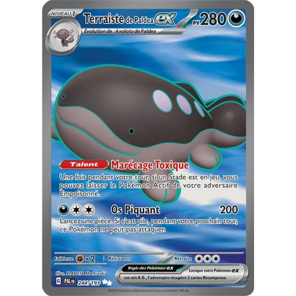 Carte pokémon Terraiste de Paldéa ex 244/193 Évolutions à Paldea