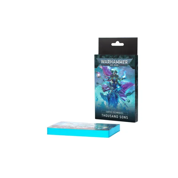 Cartes Techniques : Thousand Sons (FR) - Warhammer 40K