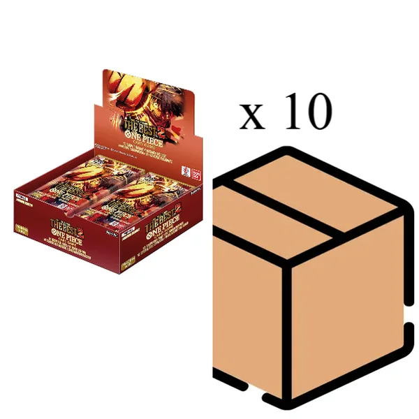 Case 10 Displays One piece PRB-02 - Boite de 20 boosters - Français