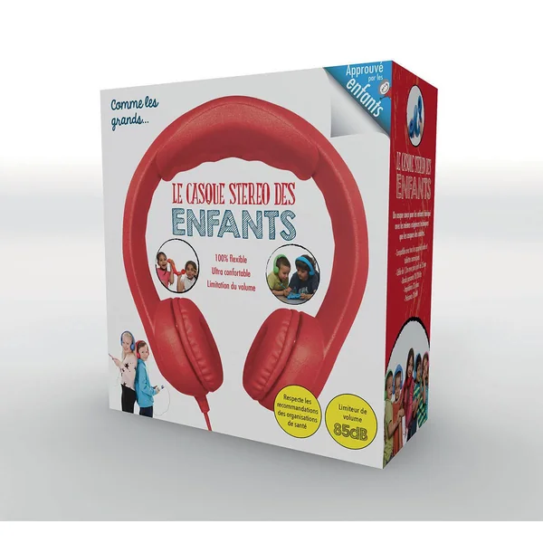 Casque Stéréo Rouge