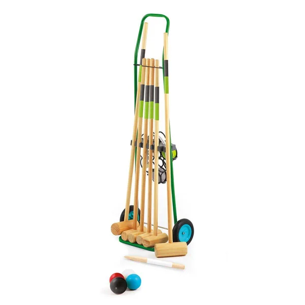 Chariot de croquet 6 joueurs