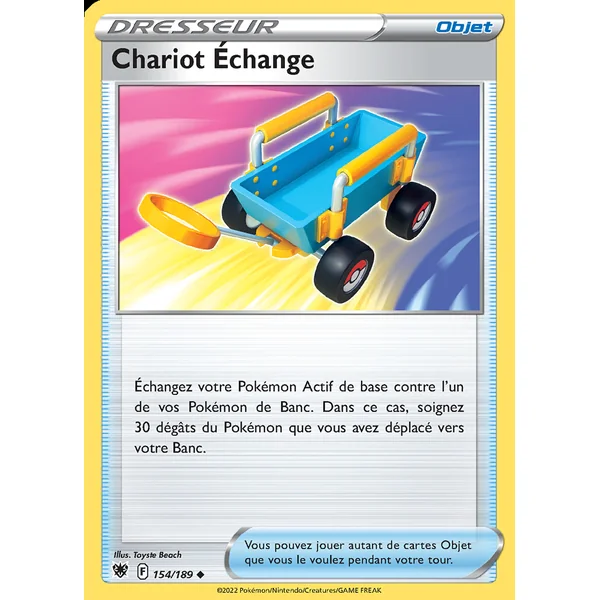 Chariot Échange 154/189