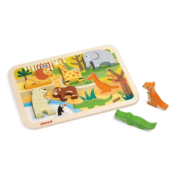 Chunky puzzle zoo