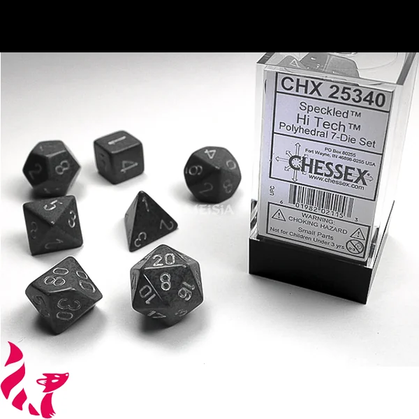 CHX25340 - 7 dés - Speckled Hi Tech