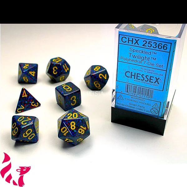 CHX25366 - 7 dés - Speckled Twilight