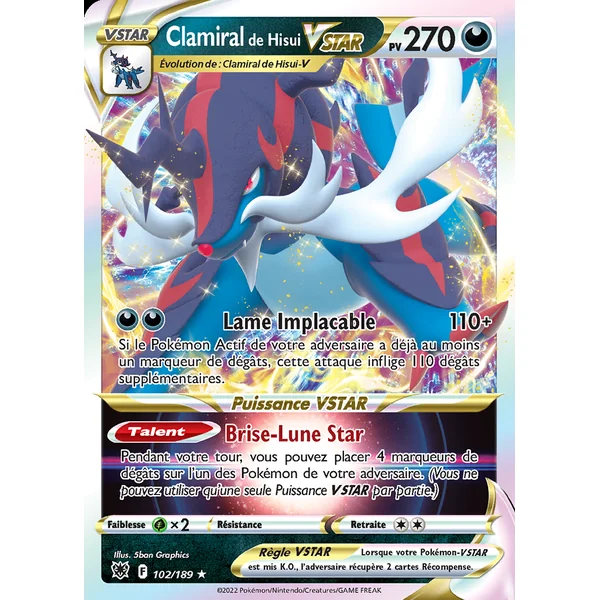 Clamiral de Hisui 102/189