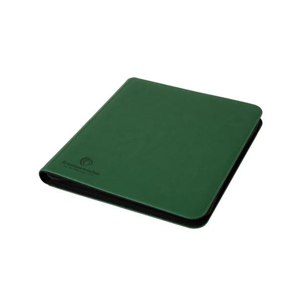 Classeur Cartes 480 emplacements TreasureWise Vert - WiseGuard XL Zip Binder 12 Emplacements (4x3)
