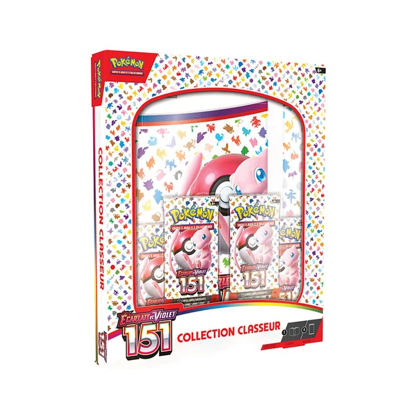 Coffret 151 Classeur - 4 Boosters