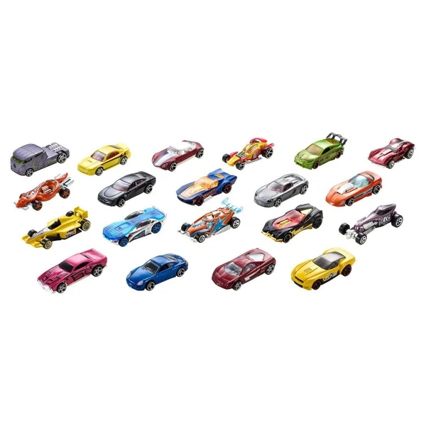 Coffret 20 voitures Hot Wheels