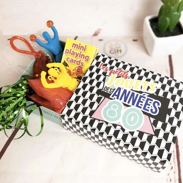 Coffret cadeau - "Les petits jouets des années 80"