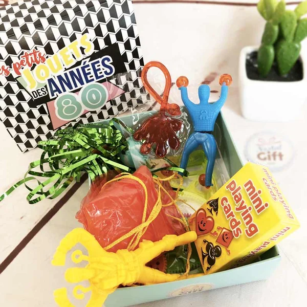 Coffret cadeau - "Les petits jouets des années 80"