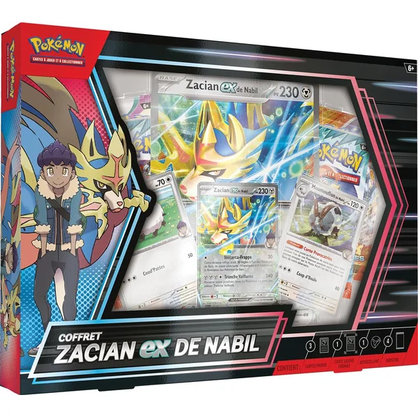 Coffret ex Mars Zacian-ex de Nabil