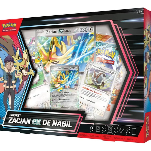Coffret ex Mars Zacian-ex de Nabil