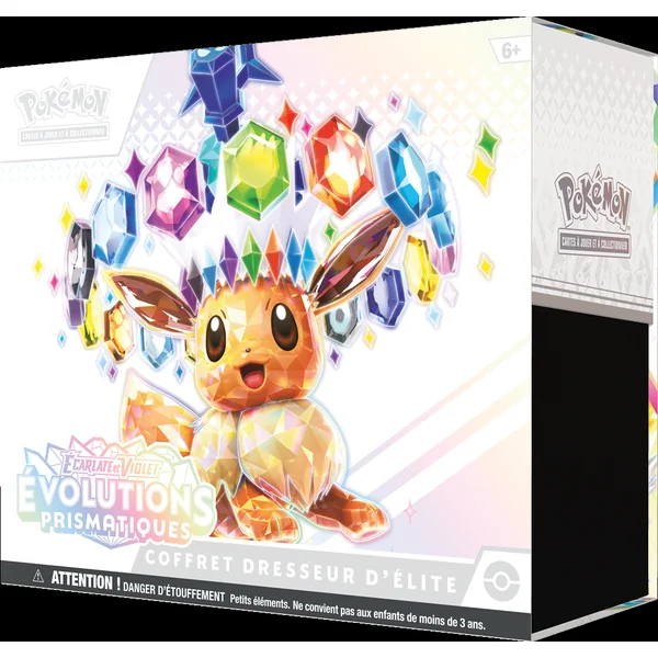 Coffret Pokémon Dresseur d'Élite - EV8.5 - Évolutions Prismatiques