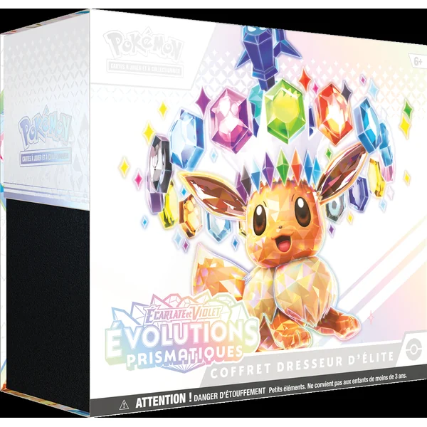 Coffret Pokémon Dresseur d'Élite - EV8.5 - Évolutions Prismatiques