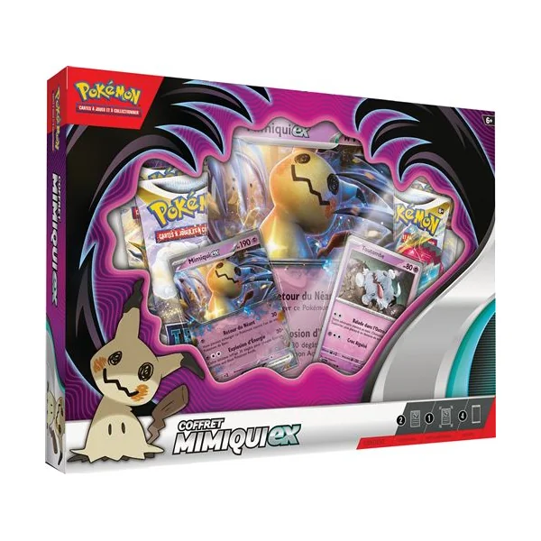 Coffret pokémon Mimiqui ex