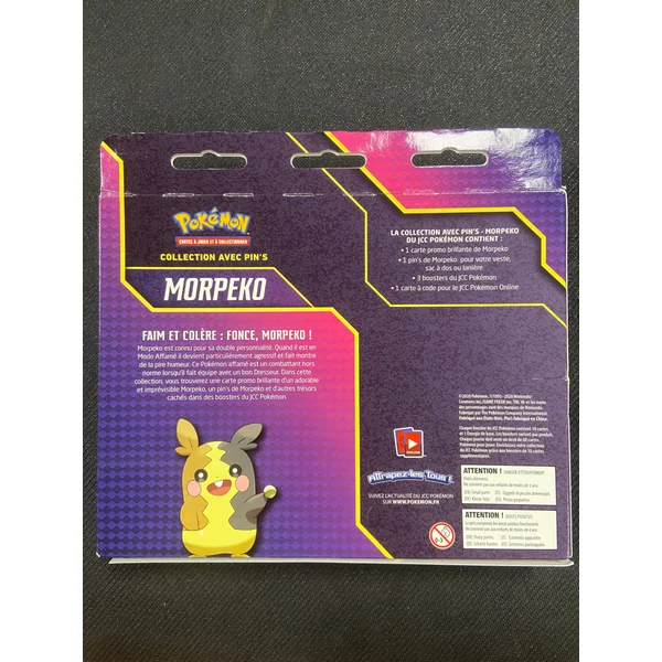Coffret Pokémon Morpeko pin’s