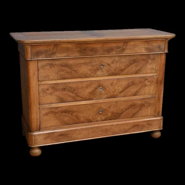 Commode en Merisier, époque Restauration – Début XIXe