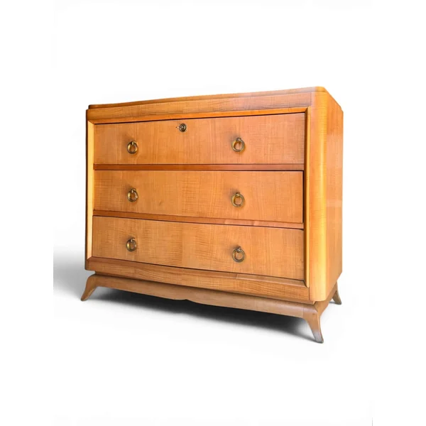 Commode en sycomore René Prou, vers 1940