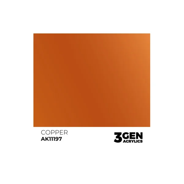 Copper Mettalic 3GEN - Ak