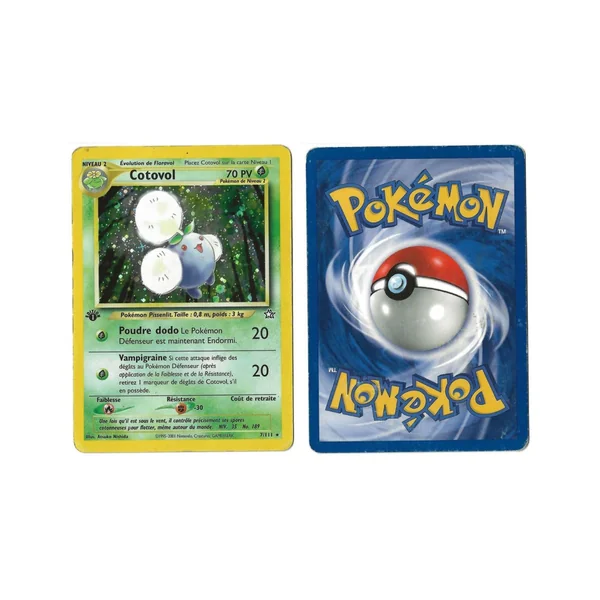 Cotovol 7/111 Neo Genesis Holo 1st Français Voir Scan