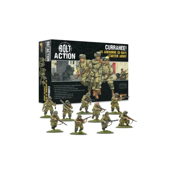 Currahee US Airborne (D-Day) Starter Army - Bolt Action