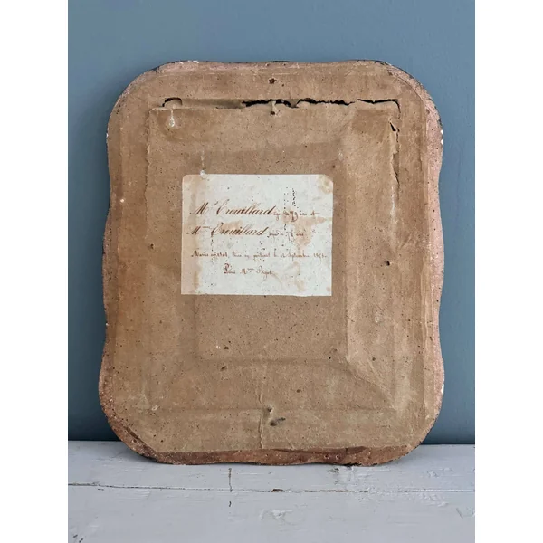 Daguerréotype XIXème, couple assis