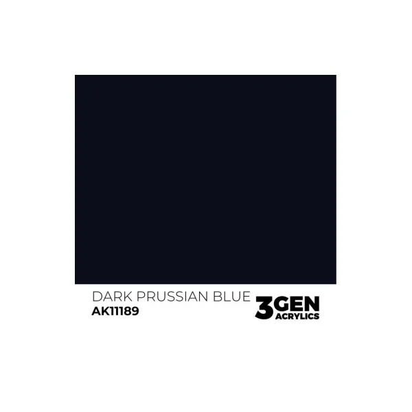 Dark Prussian Blue 3GEN - AK