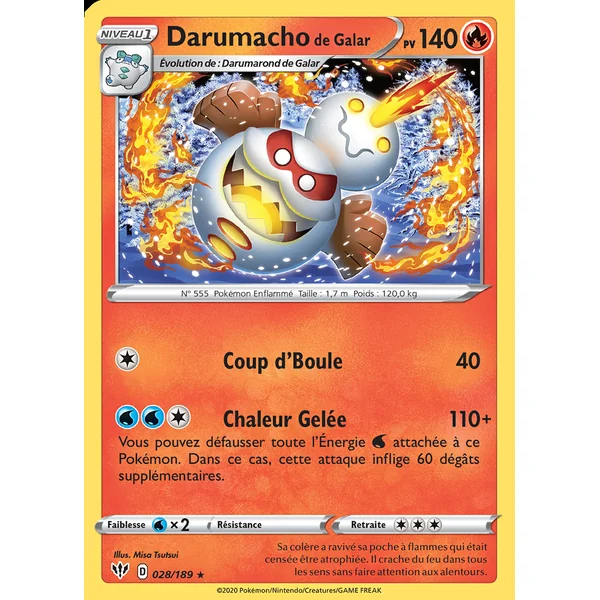 Darumacho de Galar 028/189