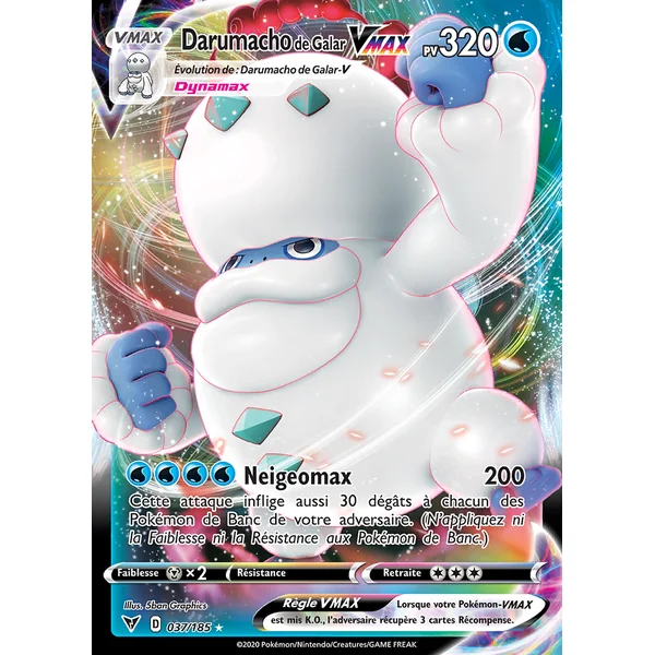 Darumacho de Galar 037/185