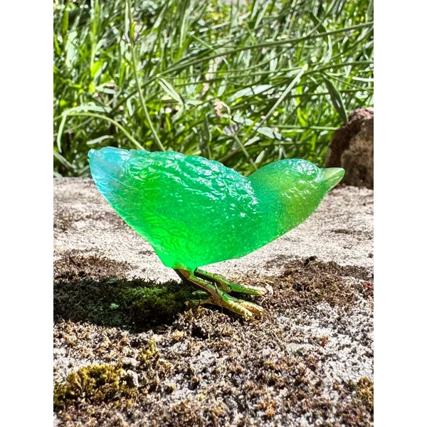 Daum - Oiseau en pâte de verre