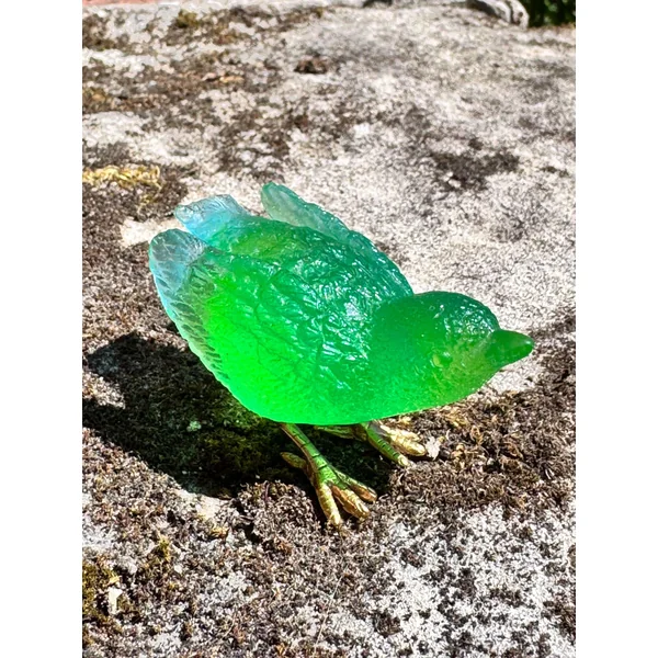 Daum - Oiseau en pâte de verre
