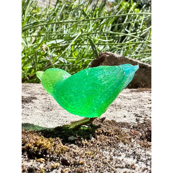 Daum - Oiseau en pâte de verre