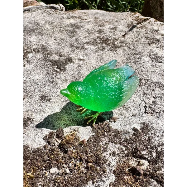 Daum - Oiseau en pâte de verre