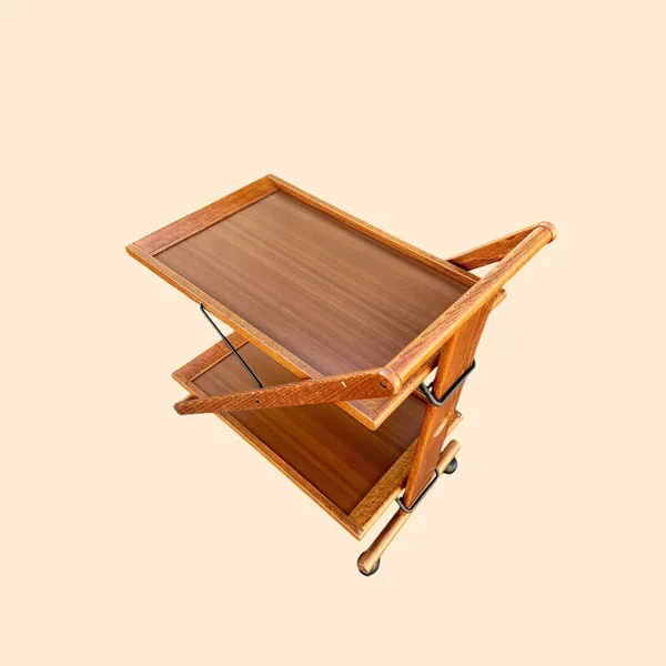 Desserte roulante pliable